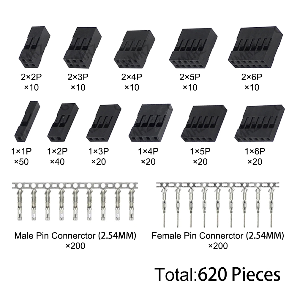 620PCS DuPont Header Connector - Diy Electronics Project Kit ulasan dan harga