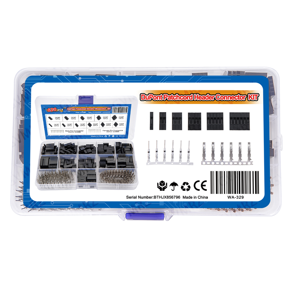 620PCS DuPont Header Connector - Diy Electronics Project Kit ulasan dan harga