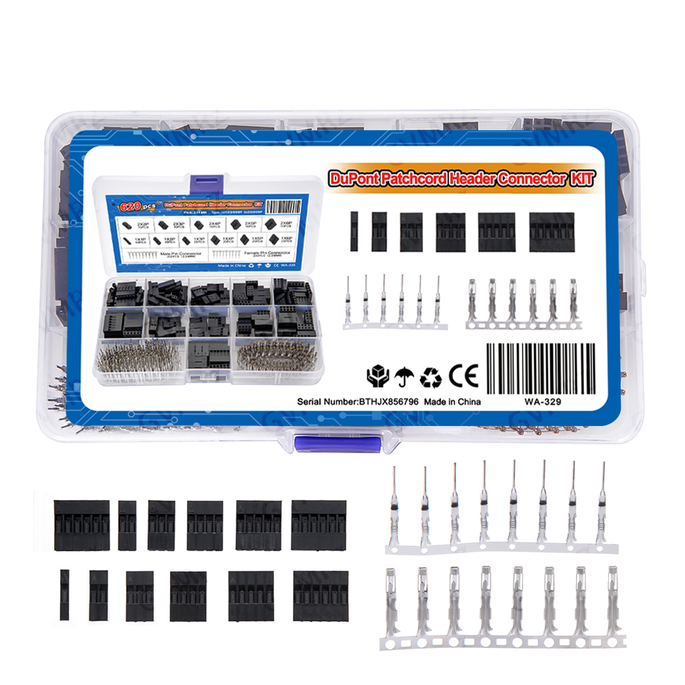 620PCS DuPont Header Connector - Diy Electronics Project Kit ulasan dan harga