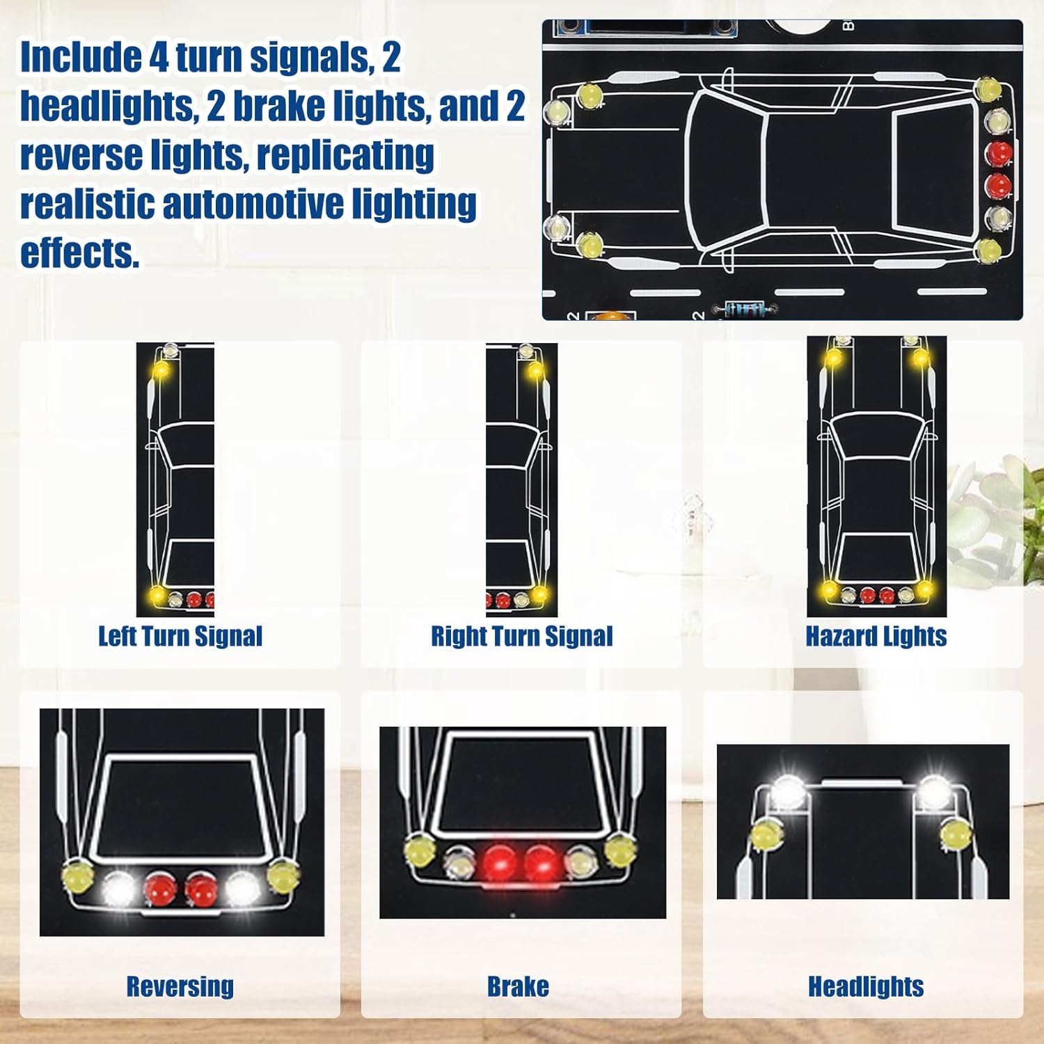 DIY Car Driving Simulation Sol - Diy Electronics Learning Kit ulasan dan harga