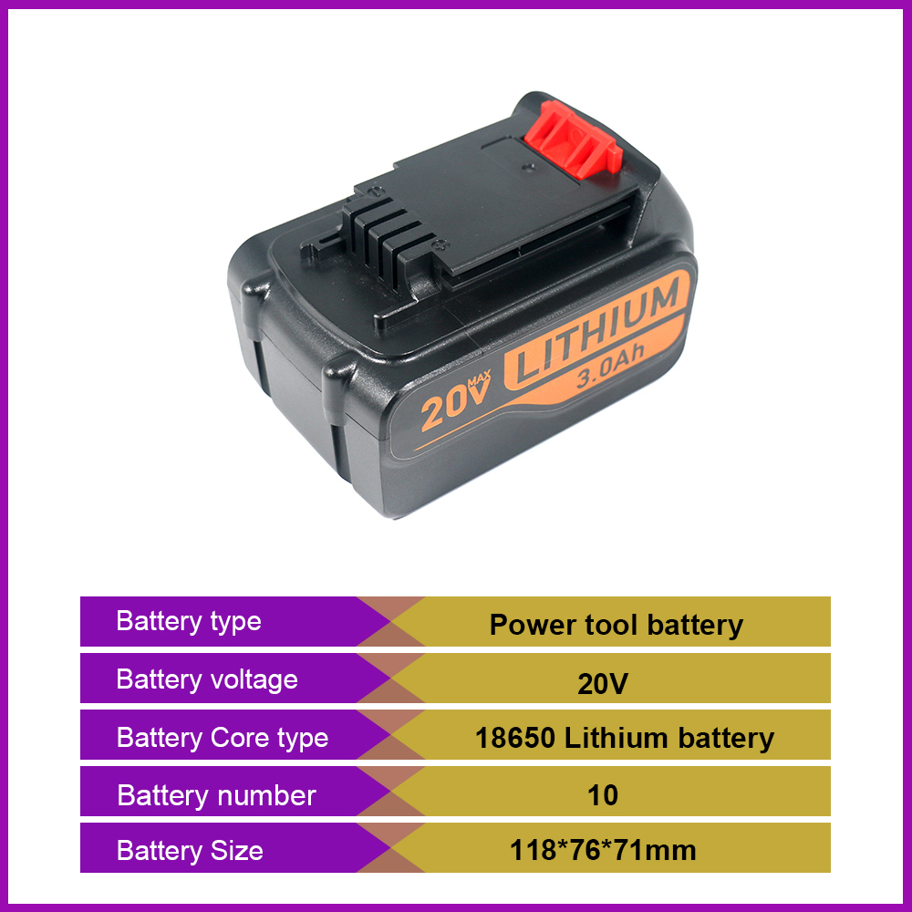 20V 2000MAh BL2018 Replacement - Black+Decker Tool Cordless ulasan dan harga