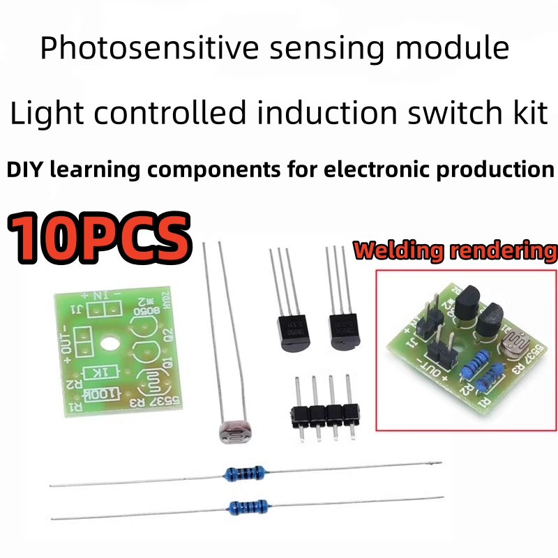 10PCS Light sensitive sensing  - Diy Electronics Learning Kit ulasan dan harga