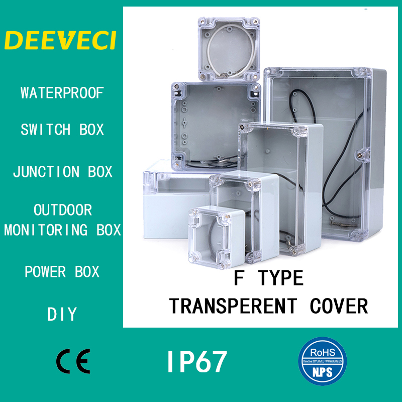 Transparent Waterproof Outdoor - Diy Electronics Box ulasan dan harga