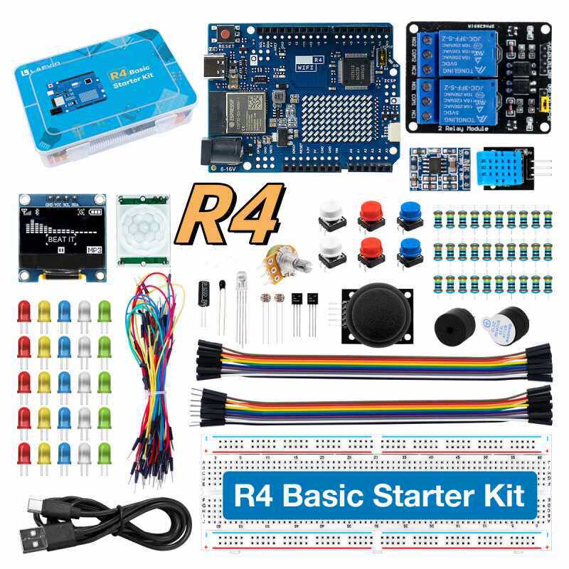UNO R4 WiFi Compatible Develop - Diy Electronics Project Kit ulasan dan harga