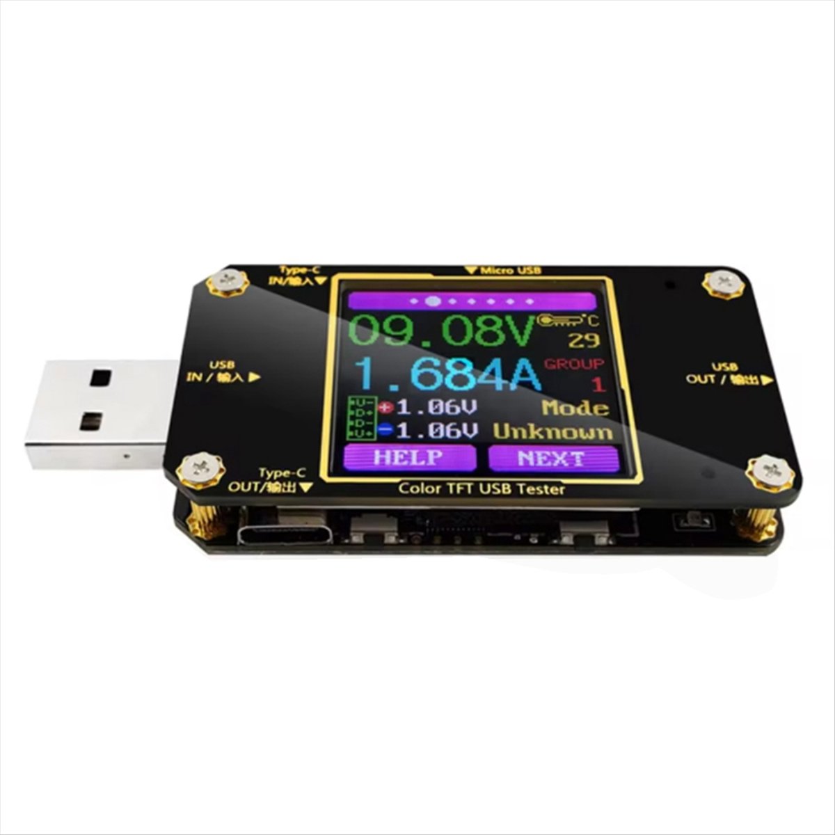A99X Digital Color LCD Instrum - Logic Analyzer Usb ulasan dan harga