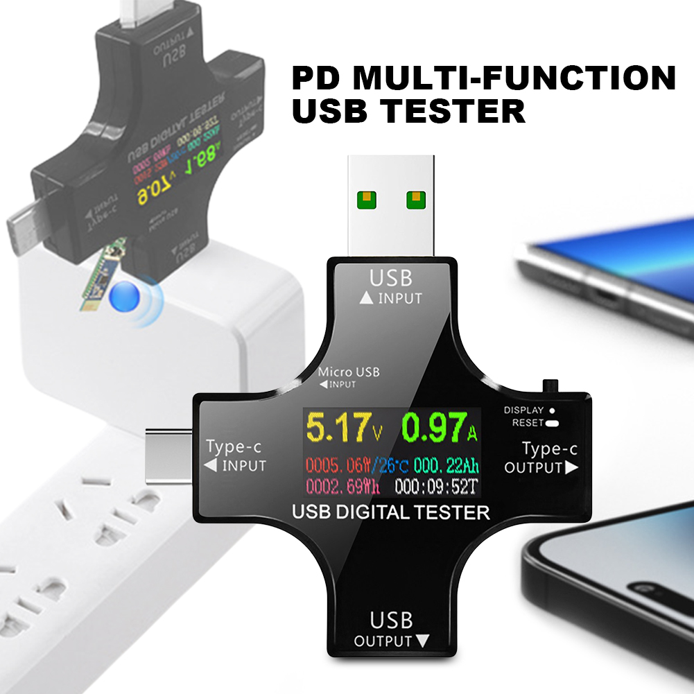 USB Tester Type-C PD Color Dig - Logic Analyzer Usb ulasan dan harga