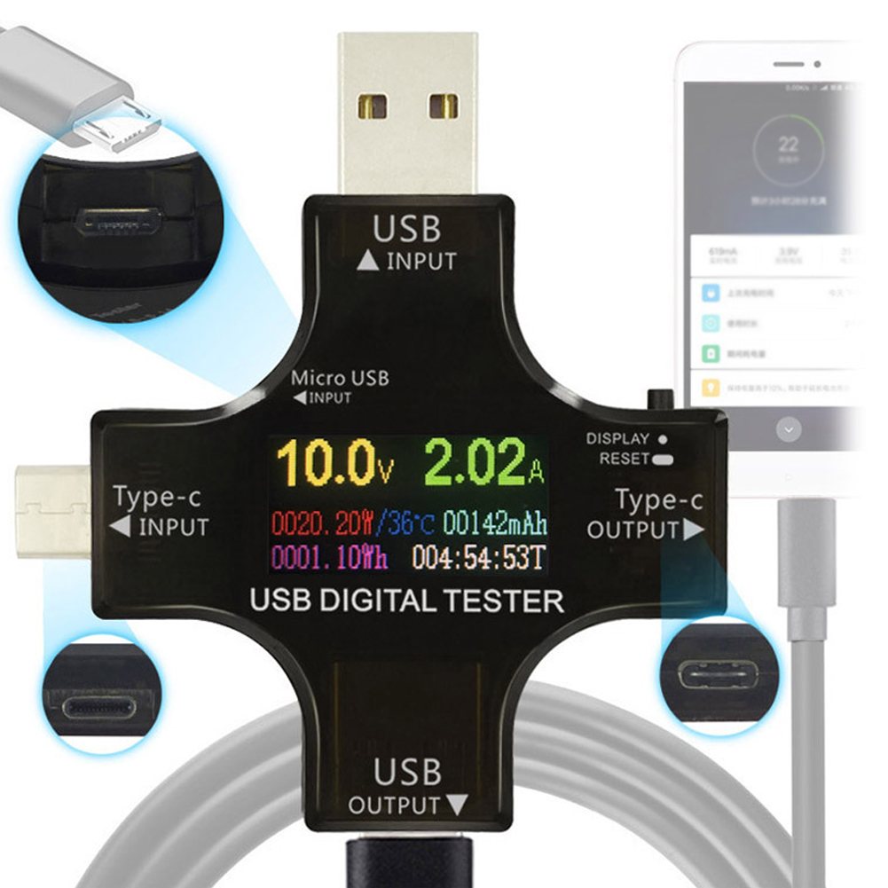 USB Tester Type-C PD Color Dig - Logic Analyzer Usb ulasan dan harga