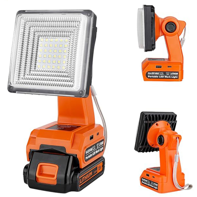 4 Inch Led Work Light Tool Lam - Black+Decker Tool Cordless ulasan dan harga