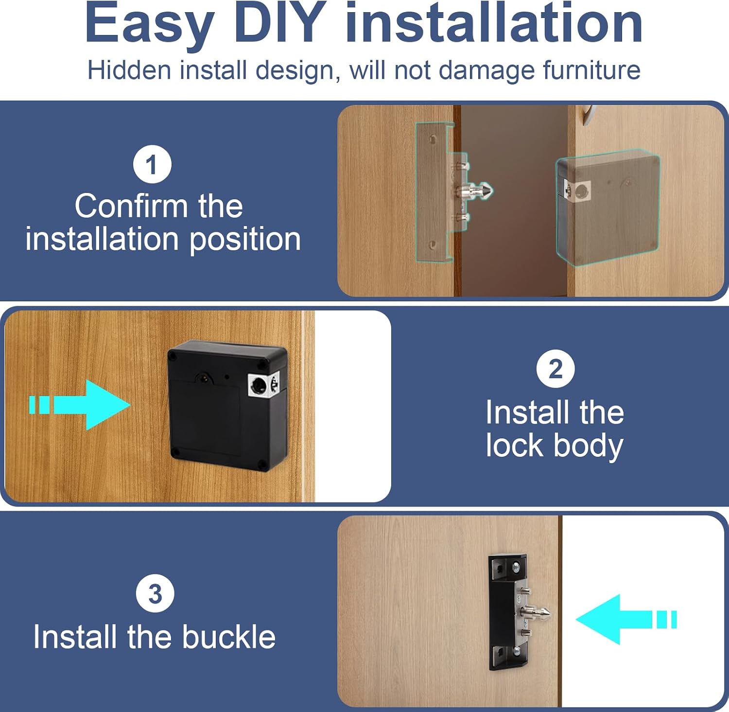 Smart Drawer Electronic RFID D - Diy Electronics Cabinet ulasan dan harga