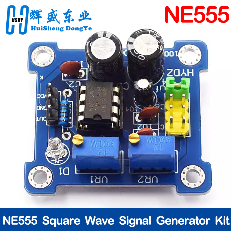 NE555 Pulse Generator Pulse St - Diy Audio Electronics Kit ulasan dan harga