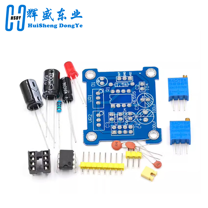 NE555 Pulse Generator Pulse St - Diy Audio Electronics Kit ulasan dan harga