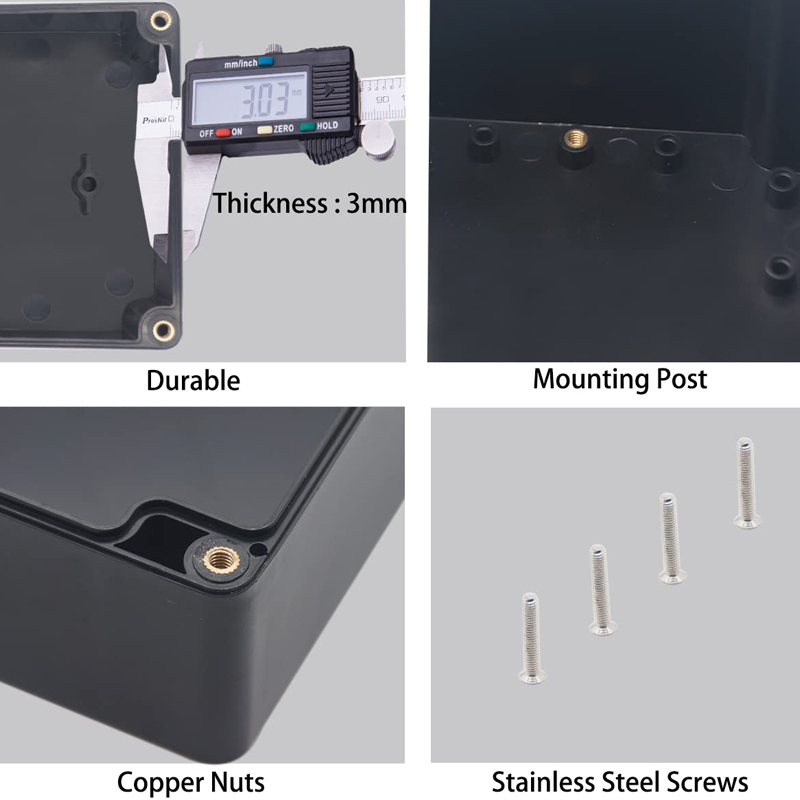 Waterproof Junction Box ABS Pl - Diy Electronics Box ulasan dan harga